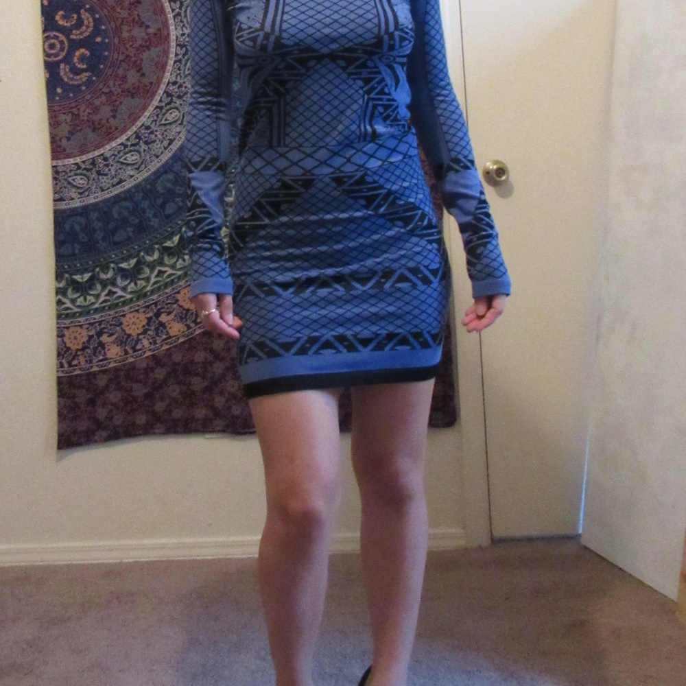 FREE PEOPLE  tight stretchy dress